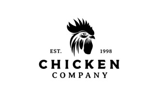 Rooster Logo - Chicken Head Logo Designs Template