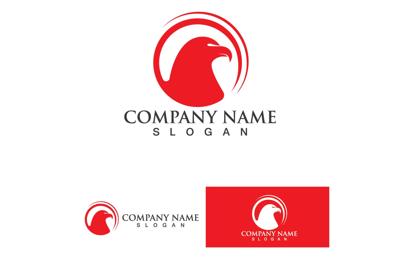 Template #277090 Illustration Eagle Webdesign Template - Logo template Preview