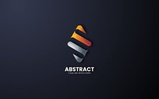 Abstract Gradient Logo Design 3