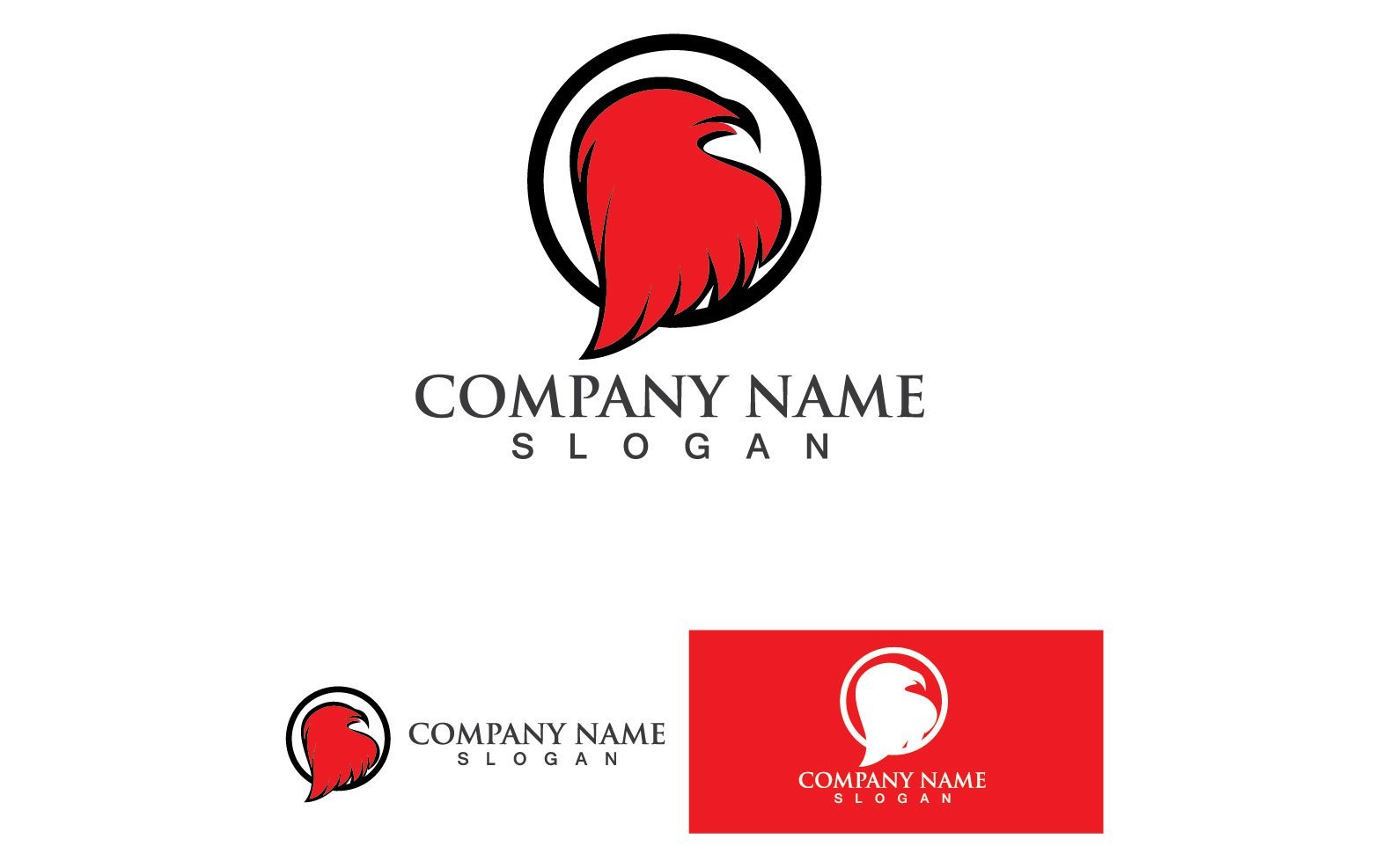 Template #277100 Illustration Eagle Webdesign Template - Logo template Preview