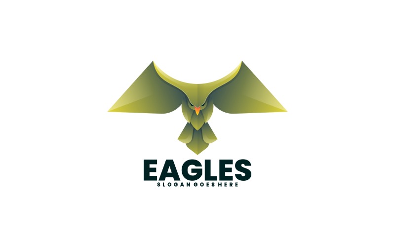 Eagle Gradient Logo Style Vol.5 Logo Template