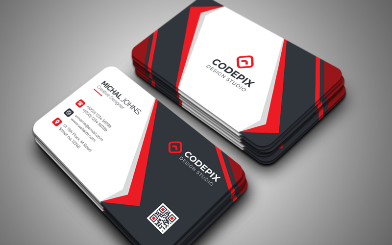 Business Card Templates Corporate Identity Template v102