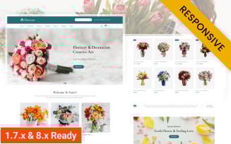 Flowrest - Flowers, Boutique and Gift Store PrestaShop Theme