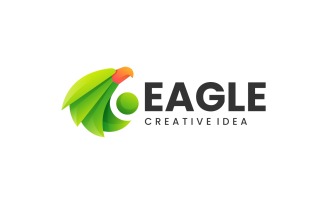 Eagle Gradient Logo Style Vol.6
