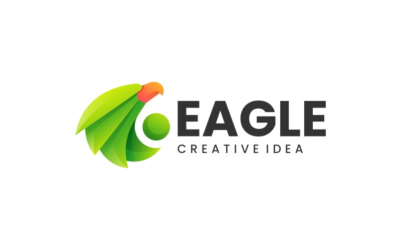 Eagle Gradient Logo Style Vol.6 Logo Template