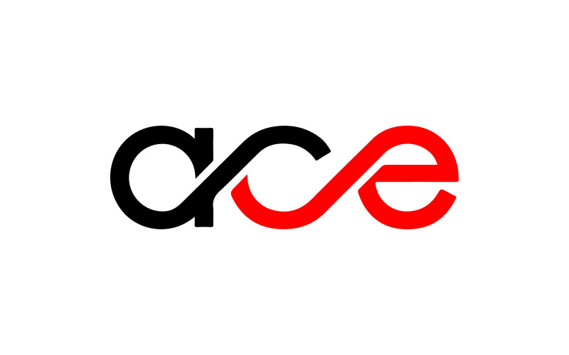 Minimalist A C E Logo Design Logo Template