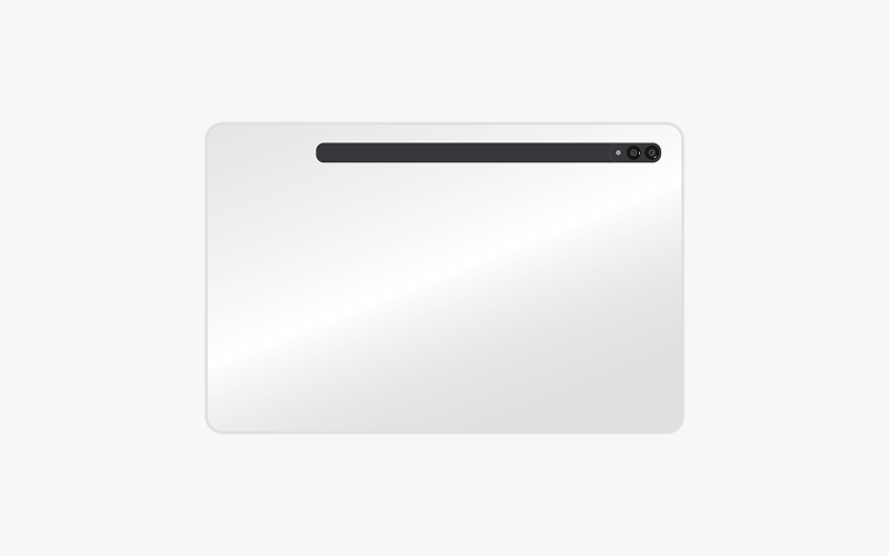 White Tablet Pc Illustration Vector Vector Graphic