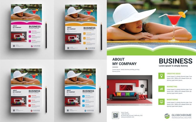 Template #277415 Graphic Advertising Webdesign Template - Logo template Preview