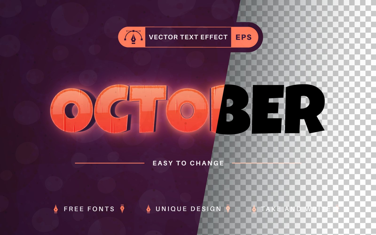 Template #277482 Effect Font Webdesign Template - Logo template Preview