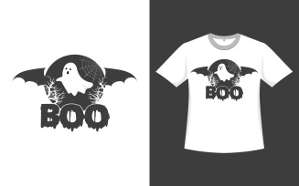 Halloween Stylish Classic T-shirt Design