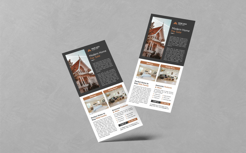 Real Estate Agency DL Flyer Templates Corporate Identity