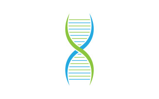 Science DNA template. Vector illustration. V2