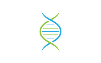 Science DNA template. Vector illustration. V4