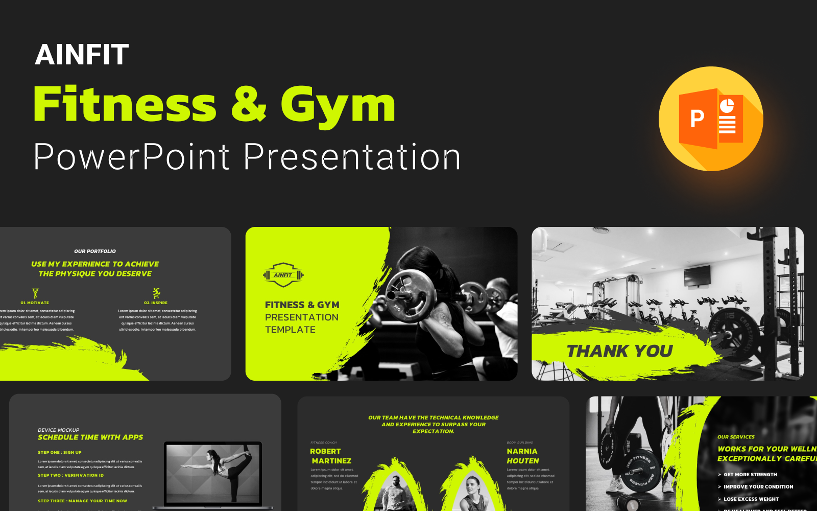 Kit Graphique #277531 Trainer Bodybuilding Divers Modles Web - Logo template Preview