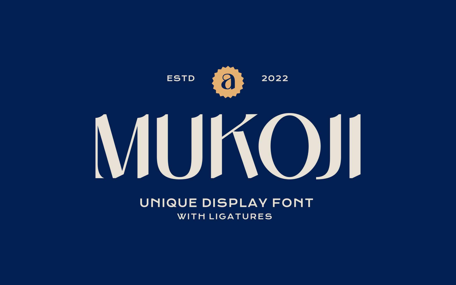 Mukoji Classy Modern Font