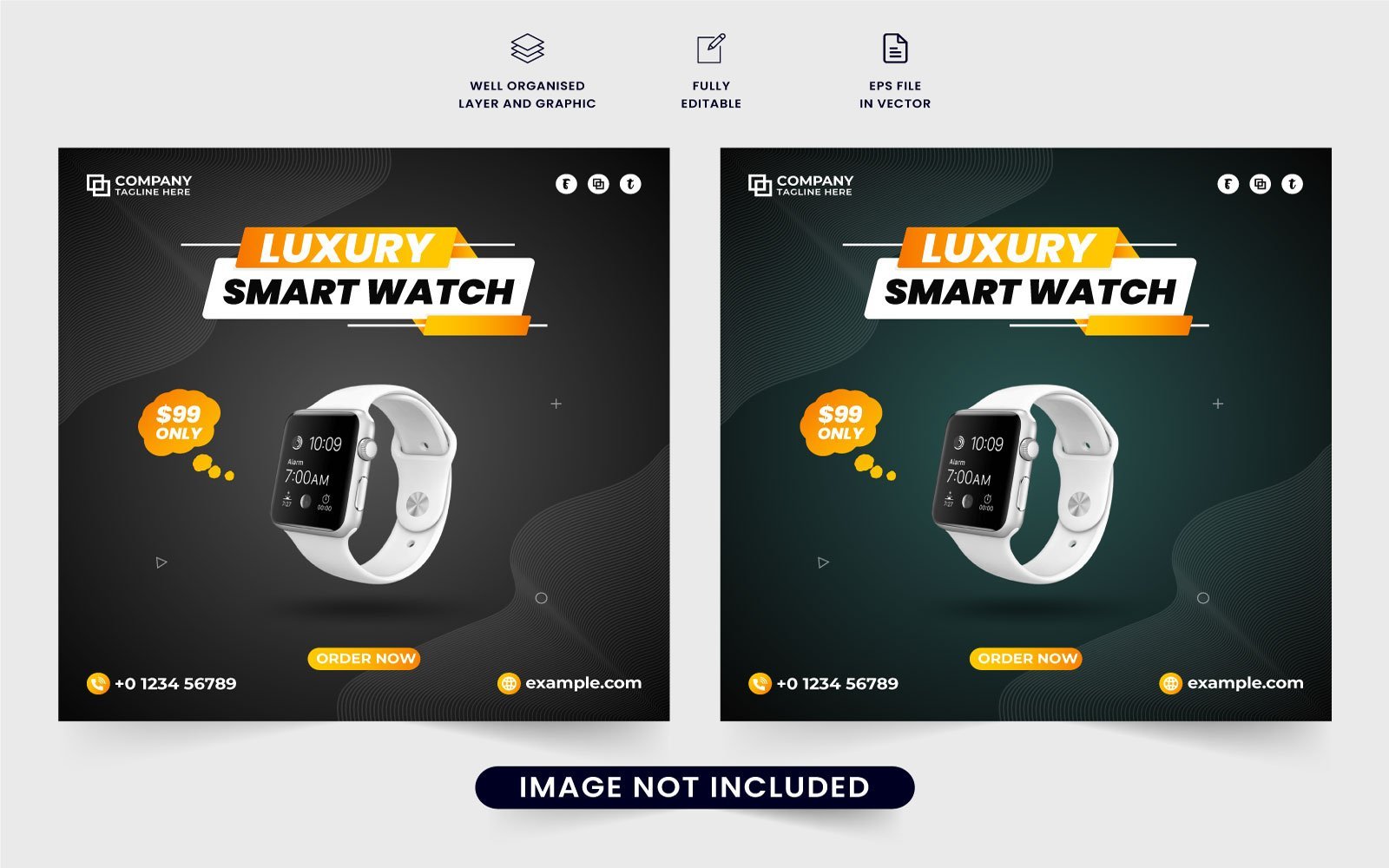 Kit Graphique #277633 Smartwatch Sale Divers Modles Web - Logo template Preview