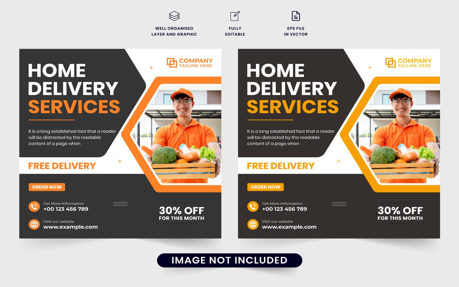 Template #277647 Package Transport Webdesign Template - Logo template Preview