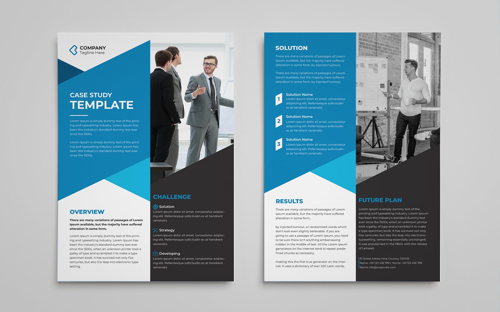 Template #277691 Agency Booklet Webdesign Template - Logo template Preview
