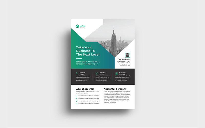 Corporate Modern Creative Business Flyer Corporate Identity