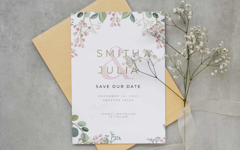 Save The Date Engagement Canva Template Social Media