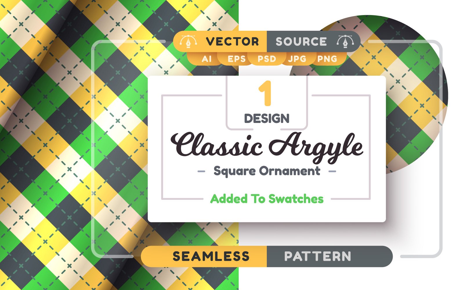 Kit Graphique #277741 Seamless Argyle Web Design - Logo template Preview