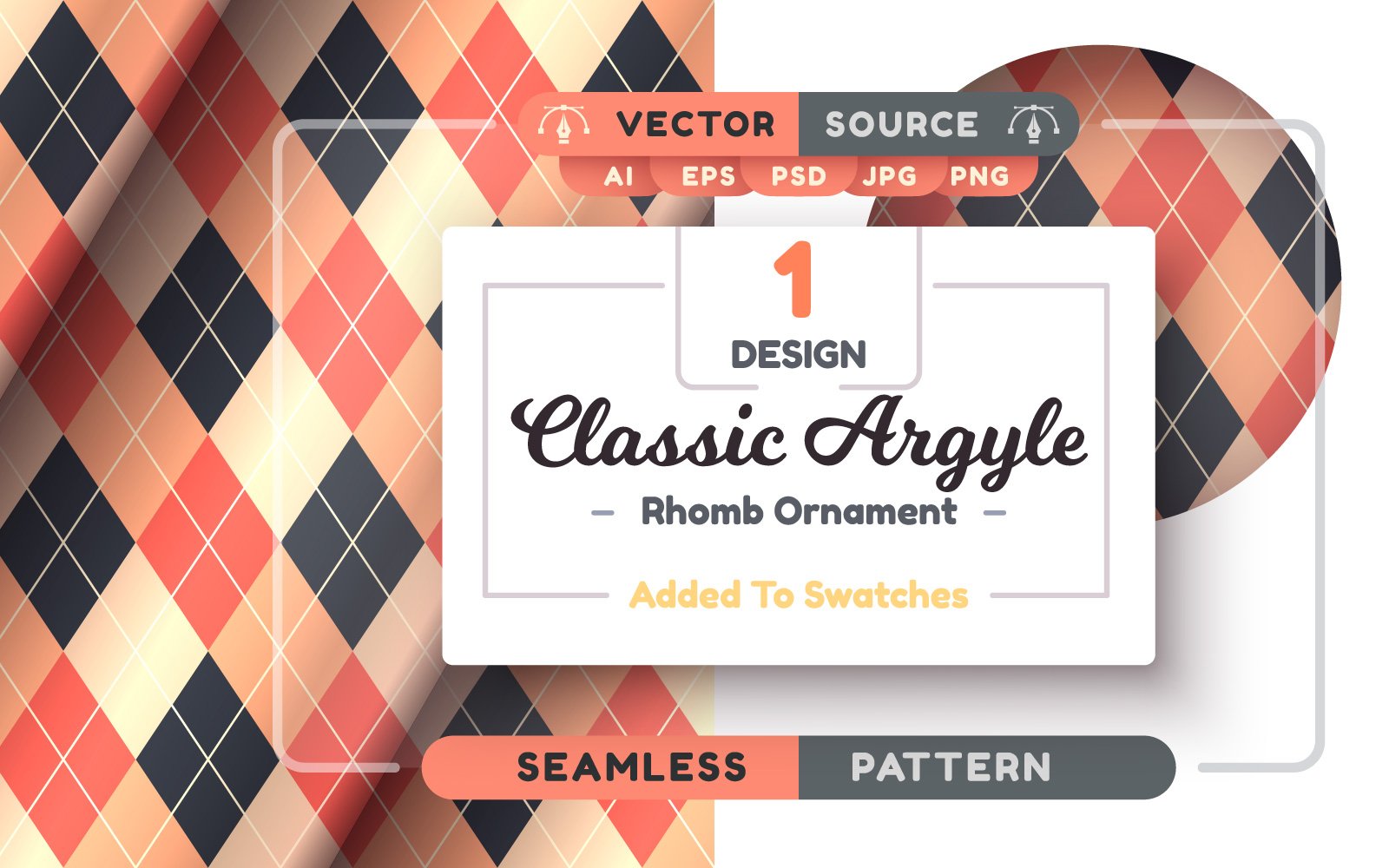Template #277746 Seamless Pattern Webdesign Template - Logo template Preview