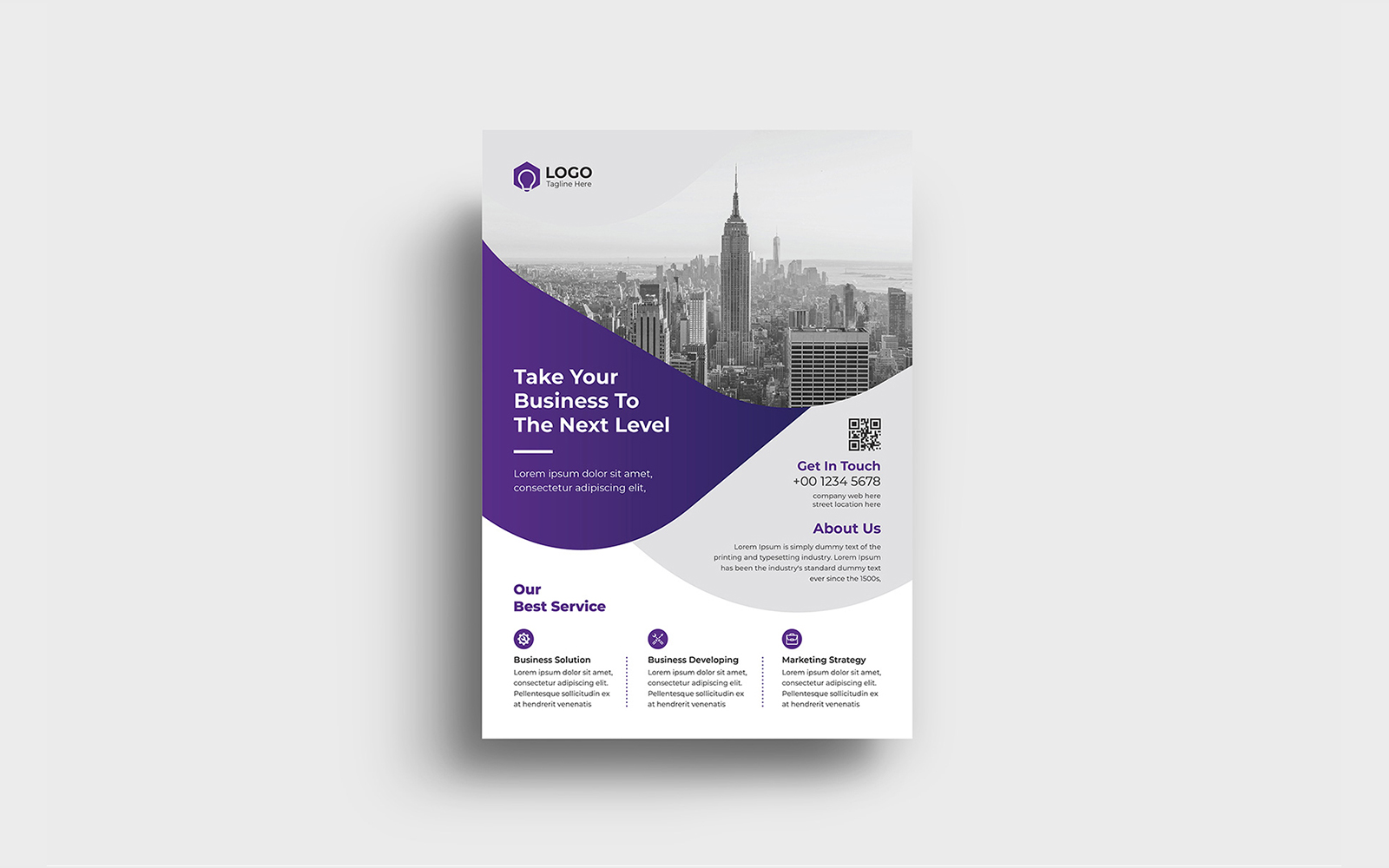 Template #277765 Corporate Flyer Webdesign Template - Logo template Preview