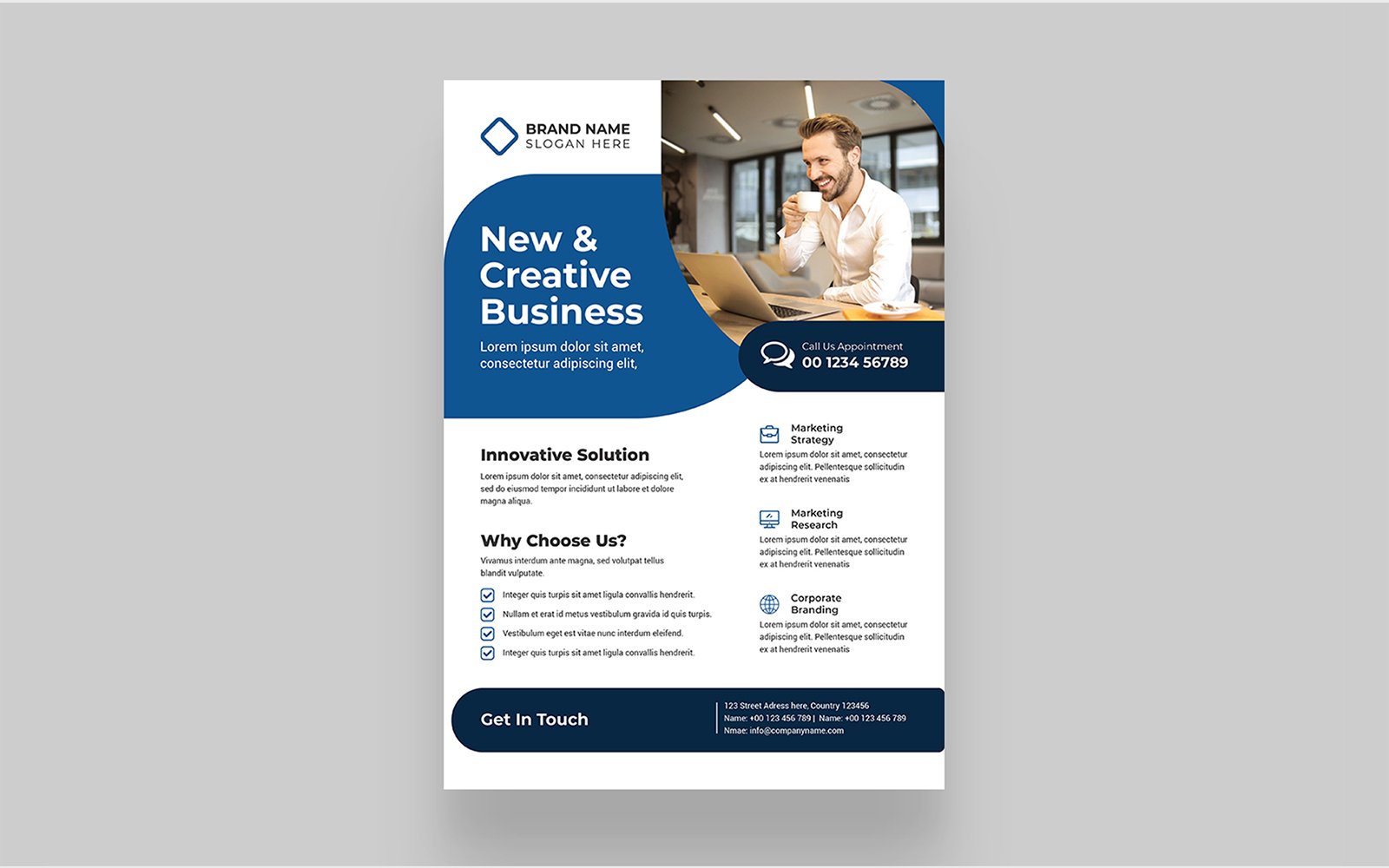 Kit Graphique #277766 Flyer Corporate Divers Modles Web - Logo template Preview