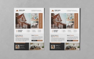 Clean Design Real Estate Flyers PSD Templates