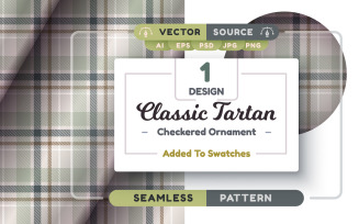 Military Tartan Seamless Pattern | Element PNG, Design Pattern 1