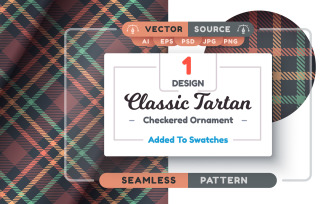 Tartan Seamless Pattern | Element PNG, Design Pattern 1