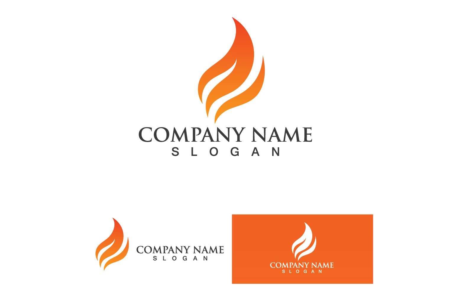 Template #277882 Flame Vector Webdesign Template - Logo template Preview