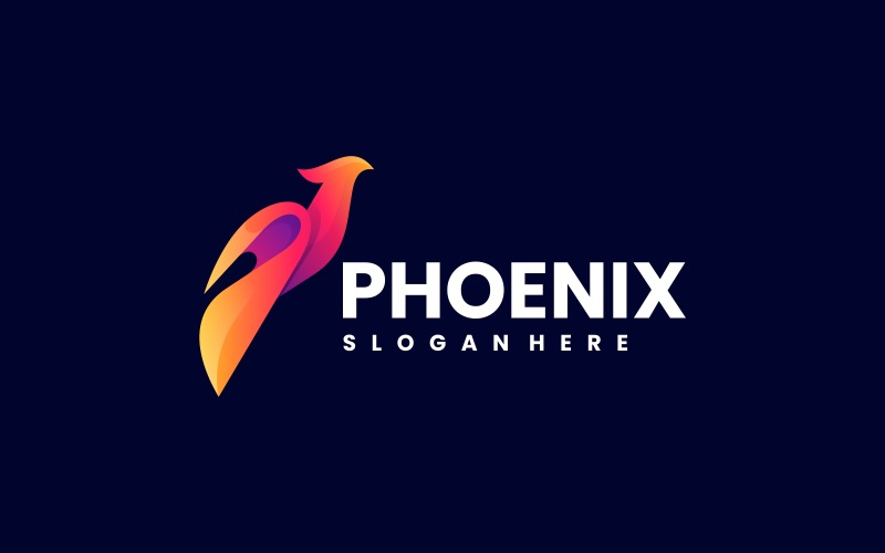 Phoenix Gradient Colorful Logo Vol.6 Logo Template
