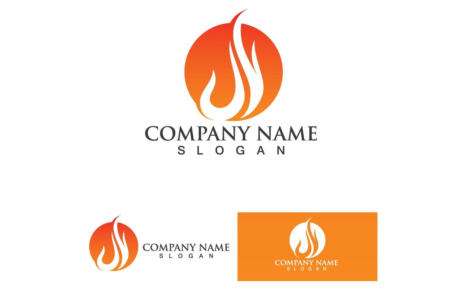 Kit Graphique #277903 Burn Flame Divers Modles Web - Logo template Preview