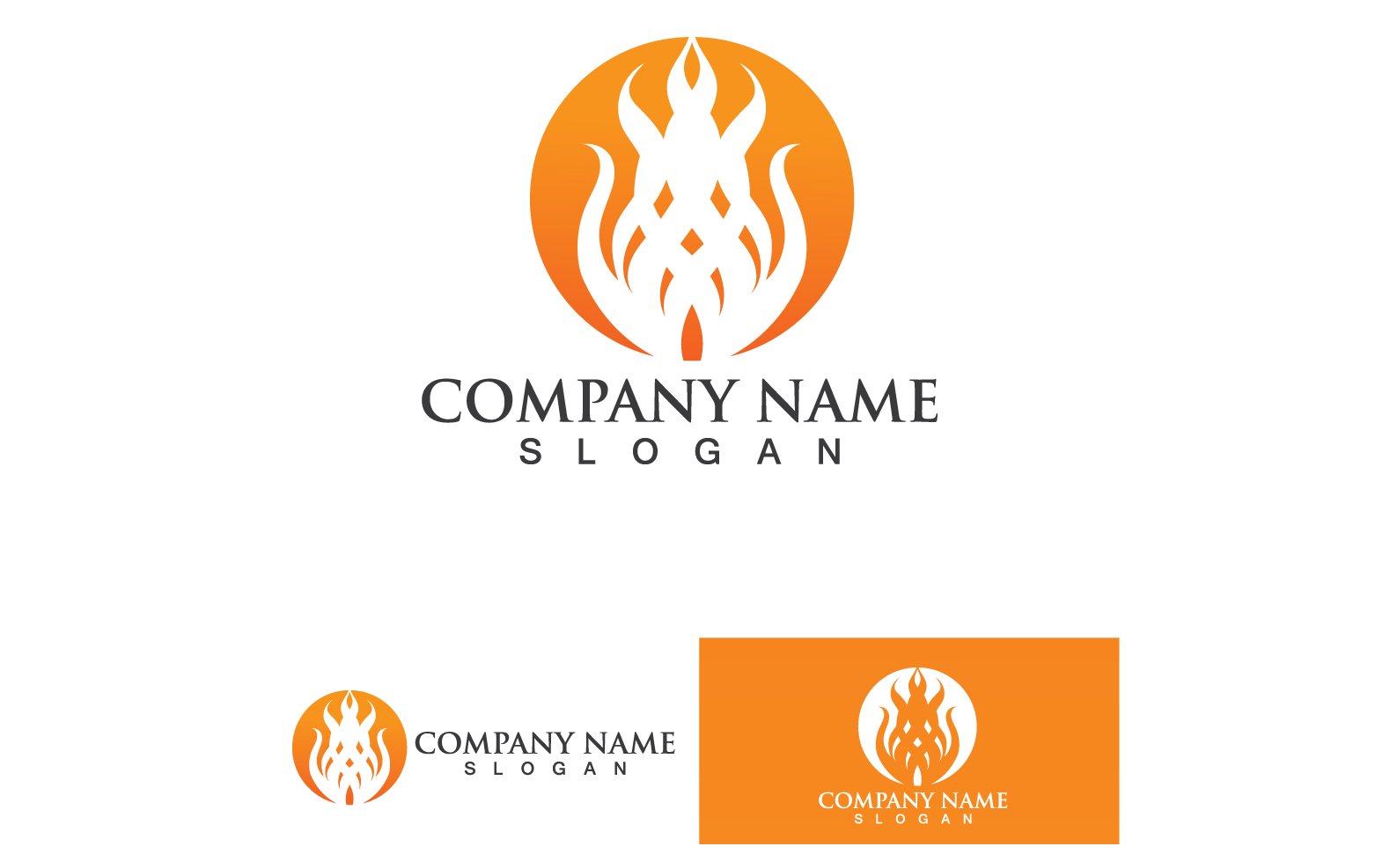 Kit Graphique #277904 Burn Flamme Divers Modles Web - Logo template Preview