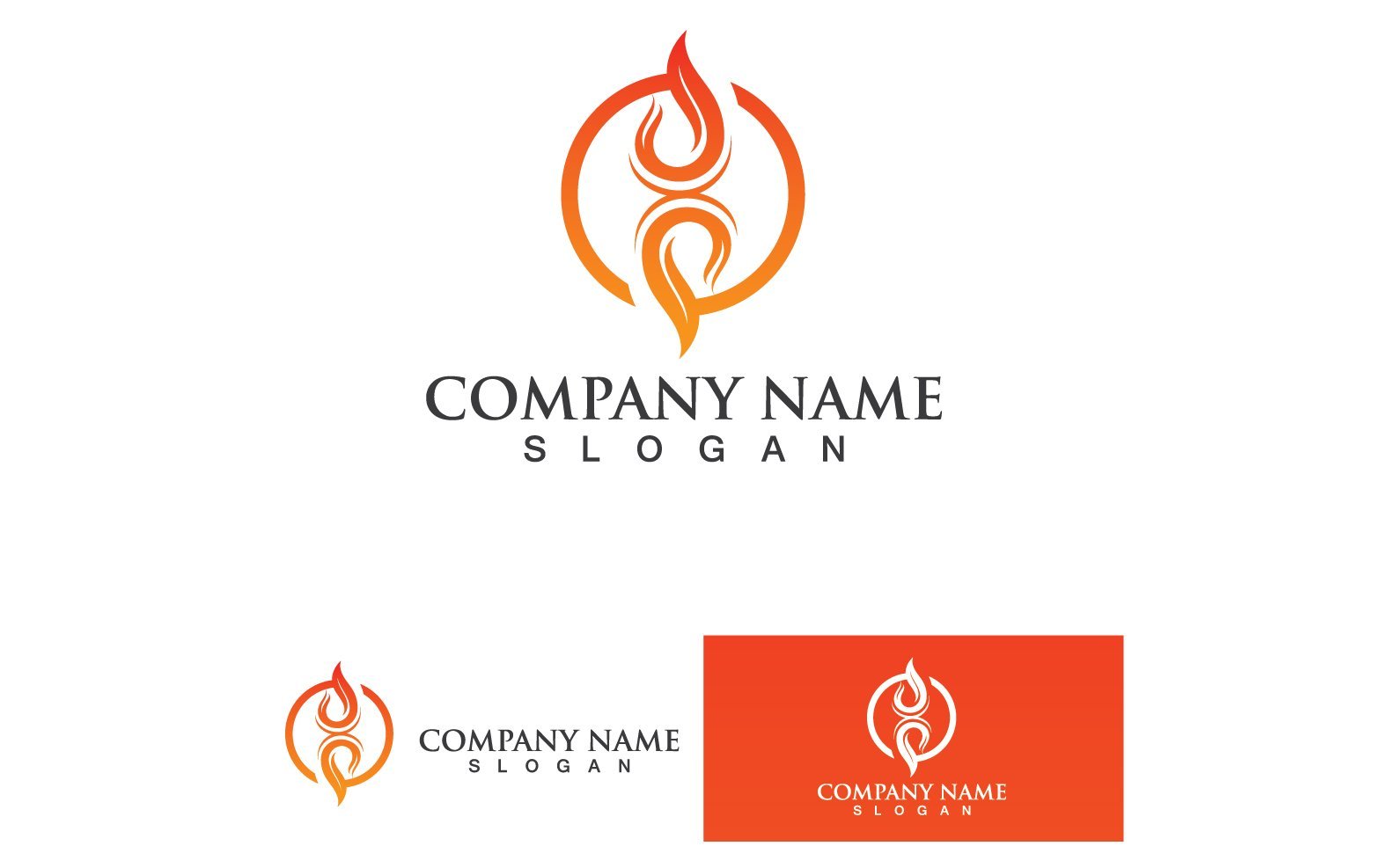 Template #277910 Flame Vector Webdesign Template - Logo template Preview