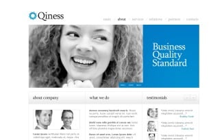 Business & Services Responsive PSD Template