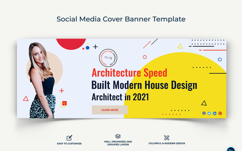 Architecture Facebook Cover Banner-09 Social Media