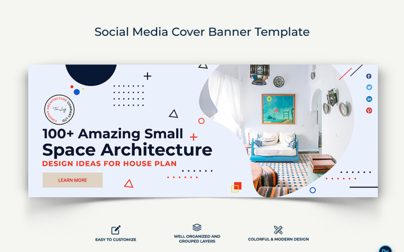 Architecture Facebook Cover Banner-10 Social Media