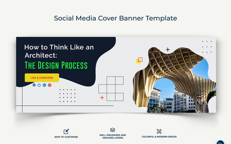 Architecture Facebook Cover Banner-12 Social Media