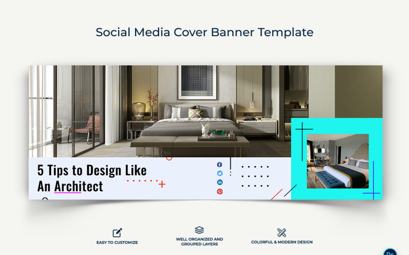 Architecture Facebook Cover Banner-13 Social Media
