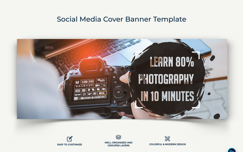 Photography Facebook Cover Banner-02 Social Media