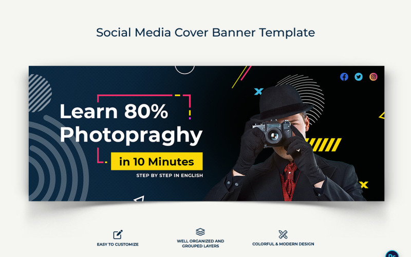 Photography Facebook Cover Banner-05 Social Media
