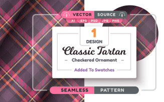 Halloween Tartan Seamless Pattern | Element PNG, Design Pattern 28
