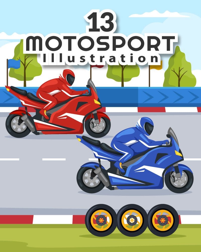 Kit Graphique #278565 Motosport Moteursport Divers Modles Web - Logo template Preview