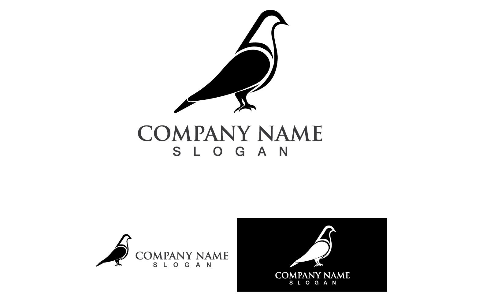 Kit Graphique #278614 Pigeon Signe Divers Modles Web - Logo template Preview