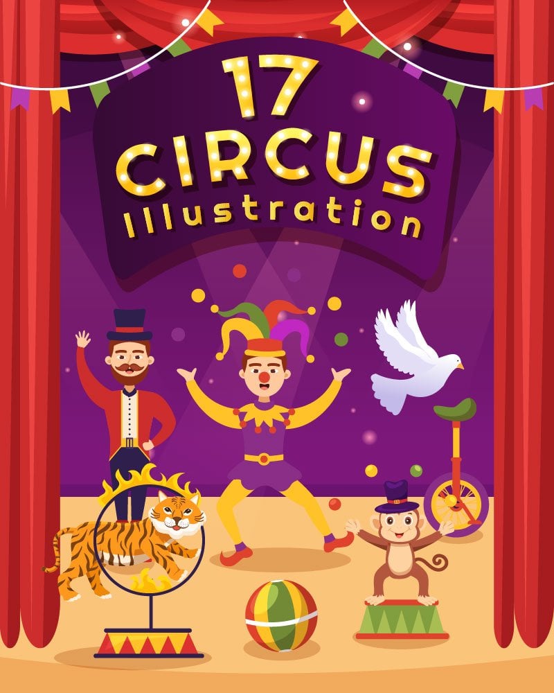 Kit Graphique #278658 Circus Event Divers Modles Web - Logo template Preview