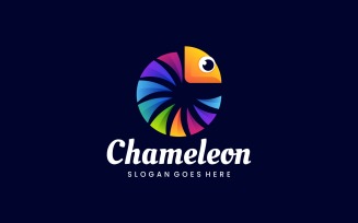 Chameleon Gradient Colorful Logo 1