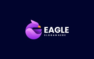 Eagle Gradient Logo Style Vol.8