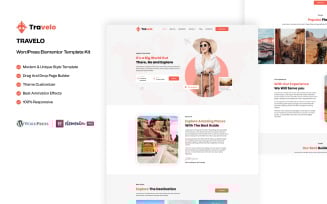 Travelo – Tour and Travels WordPress Elementor Template Kit
